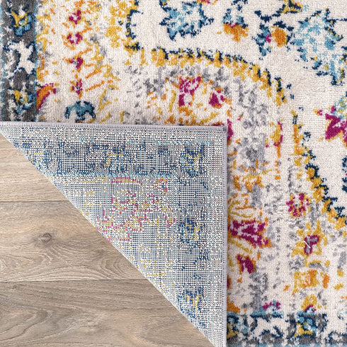 Rugshop Vintage Distressed Bohemian Area Rug 2' x 3' Gray