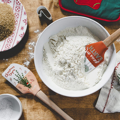 Tovolo Holiday Spatulart Spatula, Kitchen Utensil for Food and Meal Prep, Baking, Mixing, Turning, and More