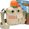 Nature Bound Water Hydration Canteen for Little Kids with Handy Pocket, Adjustable Strap, Snap On Canvas Cover, 16 Ounce Capacity, and Screw-On Lid (for Little Boys and Girls Age 3 and Up)