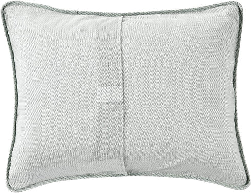 Tommy Bahama | Serenity Palm Collection | Sham - 100% Cotton, Soft & Cozy Bedding with Envelope Closure, Pre-Washed for Extra Comfort, Standard, Blue