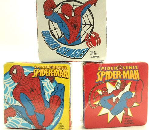 2 Spider-Man Pop Up Magic Towel Washcloth Set - Varied Designs