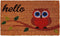 Calloway Mills 121731729 Elf Owl Hello Doormat