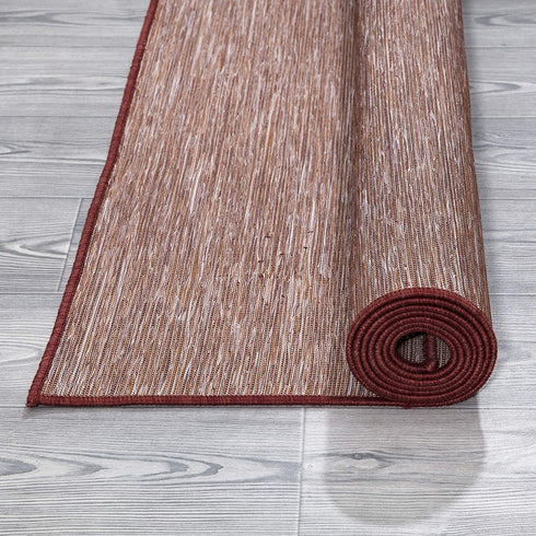 Ottomanson Collection Sundance Rug, 2 ft 3 in x 3 ft, Red