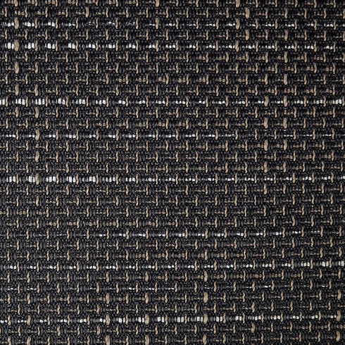 Sun Zero Harding 2-Pack Burlap Weave Thermal Extreme 100% Blackout Grommet Curtain Panel Pair, 52 in x 96, Coal