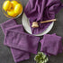 DII Cleaning Collection Microfiber Set, Dishtowel, 16x24, Eggplant, 6 Piece