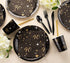 40th Birthday Party Bundle, Includes Plates, Napkins, Cups, and Cutlery (24 Guests,144 Pieces)