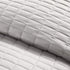 Comfort Spaces Kienna Quilt Set-Luxury Double Sided Stitching Design All Season, Lightweight, Coverlet Bedspread Bedding, Matching Shams, Twin/Twin XL(66"x90"), Gray