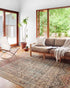 Loloi II Loren Collection LQ-17 Charcoal / Multi, Traditional 2'-3" x 3'-9" Accent Rug