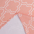 AooHome Quatrefoil Geometric Fabric Tablecloth, Water Repellent, Spill Proof, Suitable for Dinner (Orange, 54x78)