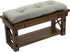 Klear Vu The Gripper Non-Slip Omega Bench Cushion for Piano Chair, Storage Bench, Dining Room, Sofa Couch and Window Seat-1 Piece Bench Pad, 36 Inches, Spa