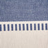 DII Dobby Stripe Woven Table Runner, 13x108-inch, French Blue