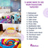 Ombre Mandala Bedspread with Pillow Covers, Indian Bohemian Tapestry Wall Hanging, Picnic Blanket or Hippie Beach Throw, Hippy Mandala Bedding for Bedroom Decor, Queen Size Sunset Hue Boho Tapestry
