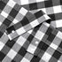 Black and White Buffalo Plaid Tie Up Valance Curtains, Buffalo Check Gingham Farmhouse Retro Adjustable Tie-Up Shades Window Treatment Kitchen Curtains for Cafe Bathroom Windows, 56 x 18", Black/White