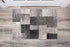 Rugshop Modern Distressed Boxes Area Rug 2' x 3' Gray