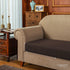Subrtex Stretch Cushion Cover Couch Cushion Slipcover RV Seat Covers Chair Loveseat Sofa Cushion Protector Spandex Elastic Furniture Protector for Seat (Large,Chocolate)