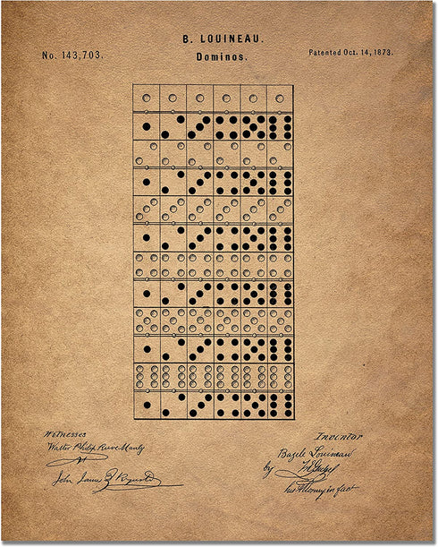Board Games Patent Wall Art Prints - Set of 6 Vintage Family Board Games Photos