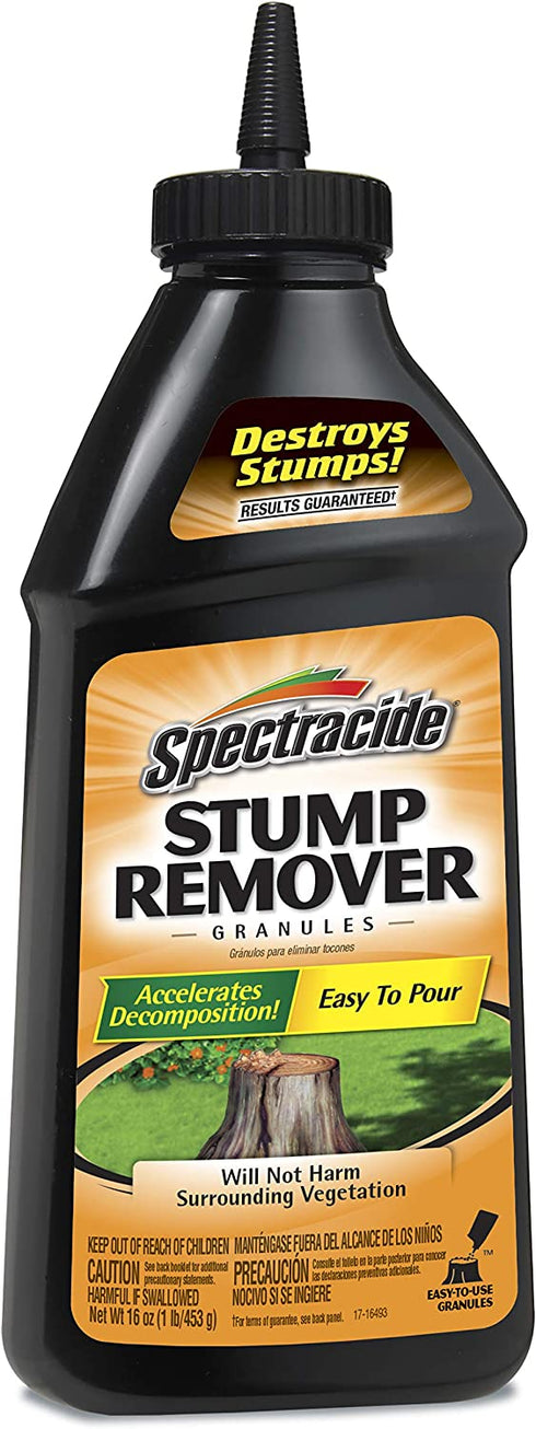 Spectracide HG-66420 Stump Remover, Pack of 1 , Black
