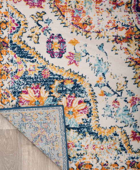 Rugshop Vintage Distressed Bohemian Runner Rug 2' x 7' Multi