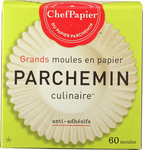 Paper Chef Baking Cups, Parchment (60 ct)