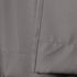 No. 918 Montego Grommet Textured Kitchen Curtain Tier Pair, 56" x 36", Nickel Gray