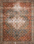 Loloi II Layla Collection LAY-05 Ocean / Multi, Traditional 2'-3" x 3'-9" Accent Rug