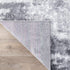Rugshop Contemporary Abstract Distressed Area Rug 2' x 3' Gray