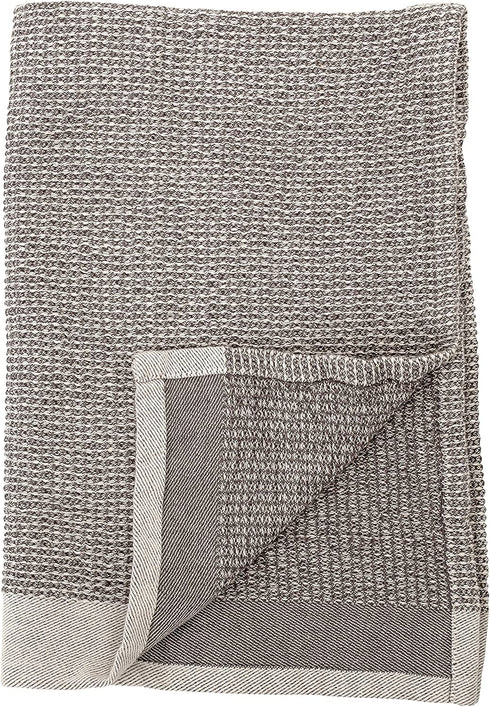 Bloomingville Cotton Waffle Weave Tea Towels (Set of 2), Grey