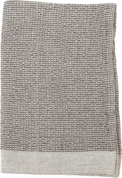 Bloomingville Cotton Waffle Weave Tea Towels (Set of 2), Grey