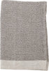 Bloomingville Cotton Waffle Weave Tea Towels (Set of 2), Grey