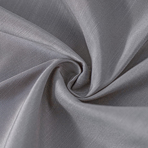 Biscaynebay Wrap Around Bed Skirts for Full & Full XL Beds with Short Drop of 12", Silver Grey Elastic Dust Ruffles Easy Fit Wrinkle Resistant Silky Luxurious Fabric Solid Machine Washable