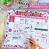 Large Desk Calendar 2022-2023 - Doodle Desk Calendars 2022, Academic Wall Calendar 2022-2023 Large Desktop Calendar 2022 Desk Calendar 11x17, 18 Month Large Wall Calendar 2022-2023