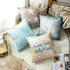 Emvency Set of 4 Throw Pillow Covers Beach Starfish Words Rules Holiday Summer Nautical Anchor Distressed Taupe Decorative Pillow Cases Home Decor Square 18x18 Inches Pillowcases