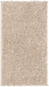 Well Woven Elle Basics | Emerson Shag Beige | Textured Mat Rug 2x4 (2'3" x 3'11")