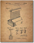 Whiskey Patent Wall Art Prints - Set of 6 Vintage Whisky Photos