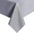Obstal Vinyl Tablecloth for Picnic Camping Outdoor, 100% Waterproof Oil-Proof Spill-Proof PVC Table Cloth, Wipeable Thick Rectangle Tablecloth Cover (60 x 84 inch, Light Grey)