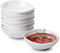 BTaT- Dipping Bowls, 5 oz, Set of 8, White Dip Bowls, Ceramic Dip Bowls, Sauce Bowls, Small Bowls for Dipping, Bowls for Dipping, Condiment Dishes, Bowl for Dips, Ripple Effect Bowl, Ceramic Bowls