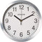 Adalene Modern Metal Wall Clock Silent - 10 Inch Analog Wall Clocks Battery Operated Non Ticking - White Face Aluminum Wall Clocks Decorative Living Room Décor, Kitchen, Bedroom, Bathroom, Office