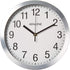 Adalene Modern Metal Wall Clock Silent - 10 Inch Analog Wall Clocks Battery Operated Non Ticking - White Face Aluminum Wall Clocks Decorative Living Room Décor, Kitchen, Bedroom, Bathroom, Office