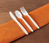 White Plastic Silverware | Heavy Duty & Solid Cutlery Disposable Utensils Set | Perfect for Weddings, Buffets, Luncheon & More | 180 Forks, 120 Spoons & 60 Knives Combo Pack | 360 Count
