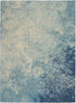 Nourison Passion Bohemian Abstract Navy/Light Blue 1'10" x 2'10" Area Rug, (2' x 3')