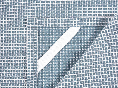 KAF Home Kitchen Towels, Set of 4 Absorbent, Durable and Soft Towels | Perfect for Kitchen Messes and Drying Dishes, 18 x 28 Inches, Blue