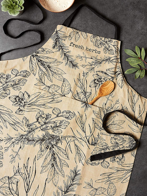 DII Fresh Herbs Collection Apron, Large