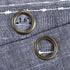 Lush Decor Navy Farmhouse Textured Grommet Sheer Window Curtain Set (84" x 38")
