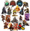 GTOTd Dungeons and Dragons Stickers?20 pcs?Large Size?Gifts Games DND Merch Party Supplies Decor Decals Vinyls for Suitcase Laptop Waterbottle Phone Teens Girls