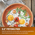 Gotham Steel 9.5? Frying Pan, Nonstick Copper Frying Pans with Durable Ceramic Coating, Nonstick Frying Pans, Nonstick Skillet, Copper Pans Nonstick, Egg Pan, Omelet Pan Cookware 100% PFOA Free