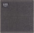 Everplush Diamond Jacquard Quick-Dry Washcloth Towel Set, 6 x (13 x 13 in), Charcoal 6 Count