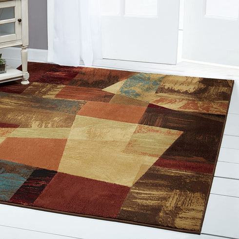 Home Dynamix Catalina Bismark Contemporary Geometric Abstract Area Rug