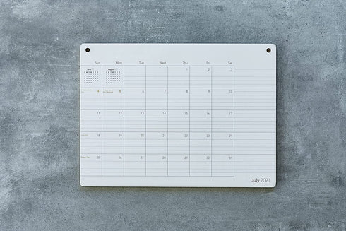Elegant Desk Calendar 2021-2022 - Runs from July 2021 Through December 2022 - 17.8" x 13" - Wall Calendar - Desk Pad Monthly Planner