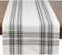 SARO LIFESTYLE Cotton Plaid Design Table Runner
