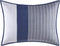 Nautica | Swale Collection | 100% Cotton Quilted Accent Standard Sham, Envelope Closure, Pre-Washed for Added Softness, Easy Care Machine Washable, 20" x 26", Navy